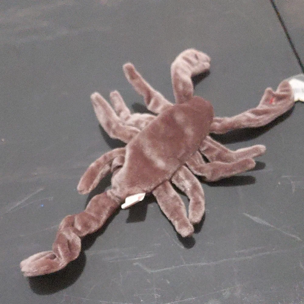 Ty Brown Plush Scorpion